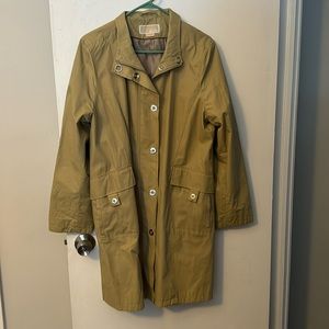 Michael Kors jacket size XL w/ button and zip closure. *two small marks see pics